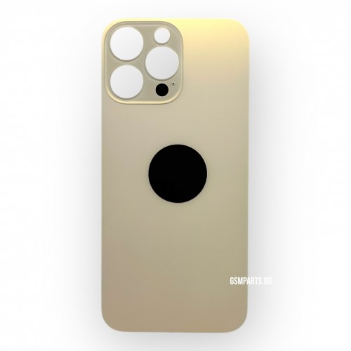 Заден капак / Задно стъкло за iPhone 16 Pro Max - Gold/Златист
