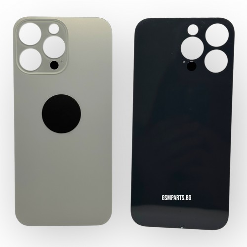 Заден капак / Задно стъкло за iPhone 16 Pro Max - Gray/Сив