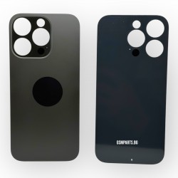 Заден капак / Задно стъкло за iPhone 16 Pro - Black/Черен