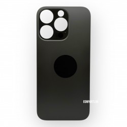 Заден капак / Задно стъкло за iPhone 16 Pro - Black/Черен