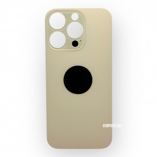 Заден капак / Задно стъкло за iPhone 16 Pro - Gold/Златист