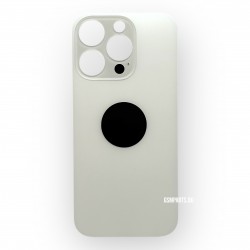 Заден капак / Задно стъкло за iPhone 16 Pro - White/Бял
