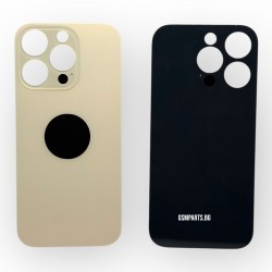 Заден капак / Задно стъкло за iPhone 16 Pro - Gold/Златист