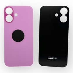 Заден капак / Задно стъкло за iPhone 16 - Pink/Розов