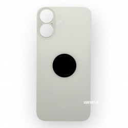 Заден капак / Задно стъкло за iPhone 16 - White/Бял