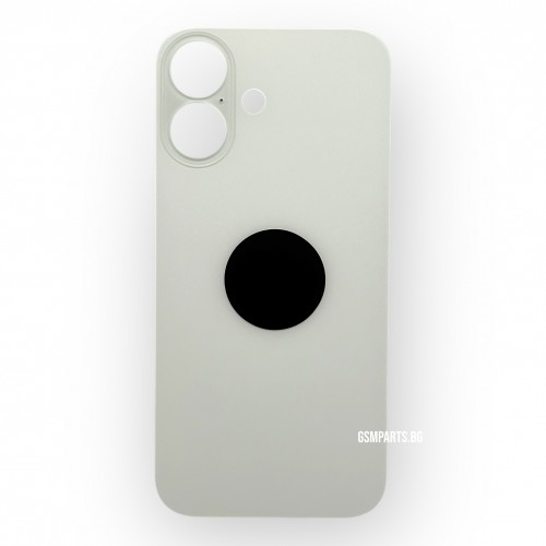 Заден капак / Задно стъкло за iPhone 16 - White/Бял