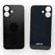 Заден капак / Задно стъкло за iPhone 16 - Black/Черен