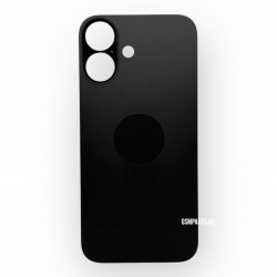 Заден капак / Задно стъкло за iPhone 16 - Black/Черен