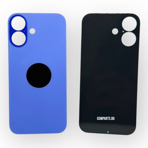 Заден капак / Задно стъкло за iPhone 16 - Blue/Син