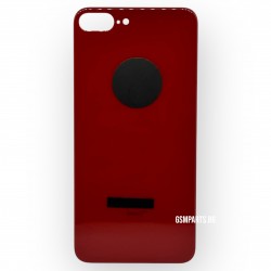 Заден капак / Задно стъкло за iPhone 8 Plus - Red/Червен