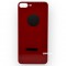 Заден капак / Задно стъкло за iPhone 8 Plus - Red/Червен