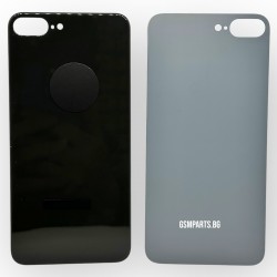 Заден капак / Задно стъкло за iPhone 8 Plus - Black/Черен