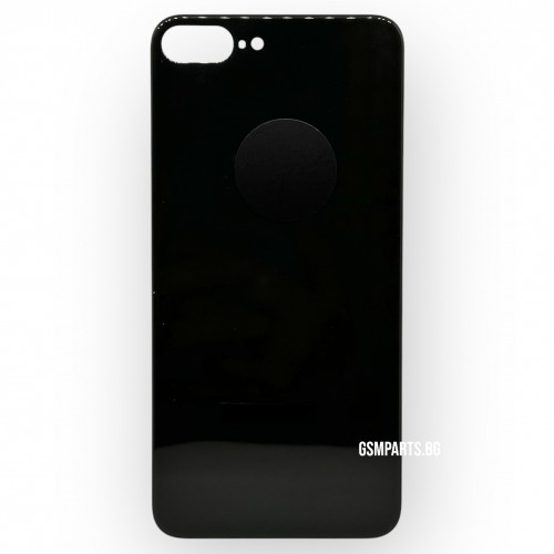 Заден капак / Задно стъкло за iPhone 8 Plus - Black/Черен