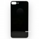 Заден капак / Задно стъкло за iPhone 8 Plus - Black/Черен