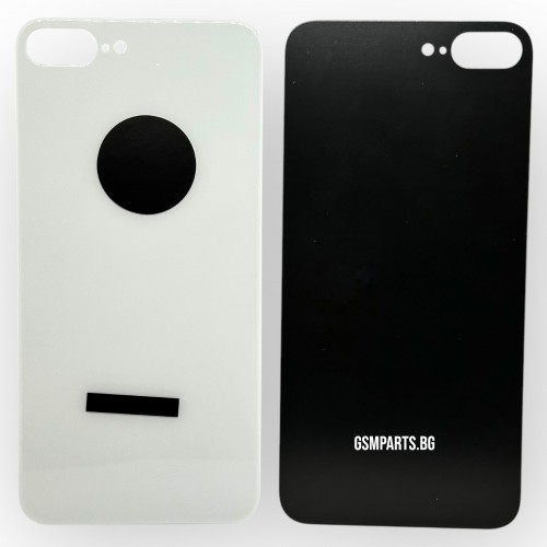 Заден капак / Задно стъкло за iPhone 8 Plus - White/Бял