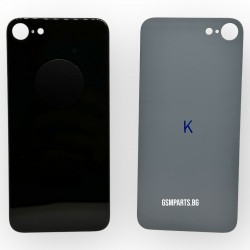Заден капак / Задно стъкло за iPhone 8G - Black/Черен