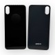 Заден капак / Задно стъкло за iPhone X - Black/Черен