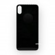 Заден капак / Задно стъкло за iPhone X - Black/Черен