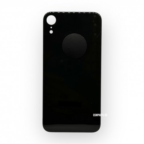Заден капак / Задно стъкло за iPhone XR - Black/Черен