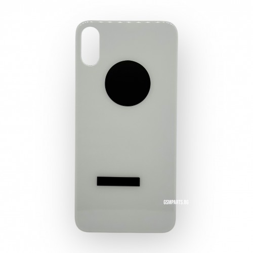 Заден капак / Задно стъкло за iPhone XS - White/Бял