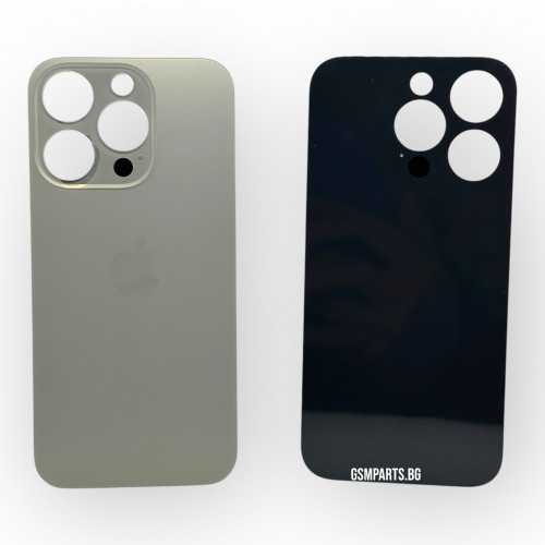 Заден капак / Задно стъкло за iPhone 15 Pro - Gray/Сив
