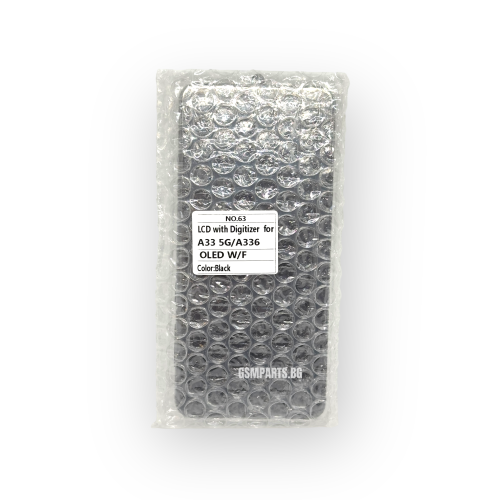 Дисплей + Тъч Скрийн + Рамка за Samsung Galaxy A33 5G - Black/Черен - Oled