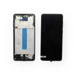 Дисплей + Тъч Скрийн + Рамка за Samsung Galaxy A33 5G - Black/Черен - Oled
