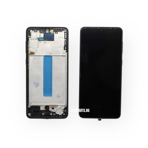 Дисплей + Тъч Скрийн + Рамка за Samsung Galaxy A33 5G - Black/Черен - Oled