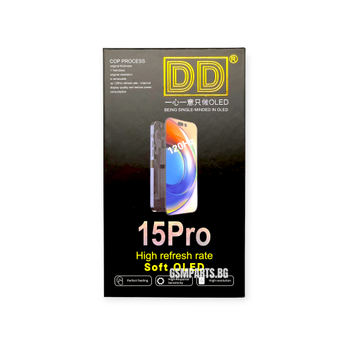 Дисплей + Тъч Скрийн за iPhone 15 Pro - DD Oled 120Hz