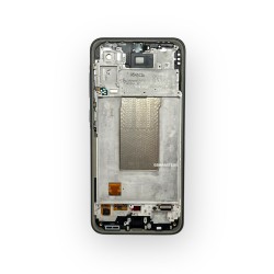 Оригинален Дисплей + Тъч Скрийн + Рамка за Samsung Galaxy A36 5G - Service Pack - Black/Черен