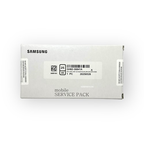 Оригинален Дисплей + Тъч Скрийн + Рамка за Samsung Galaxy A36 5G - Service Pack - Black/Черен