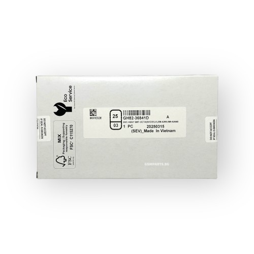 Оригинален Дисплей + Тъч Скрийн + Рамка за Samsung Galaxy A36 5G - Service Pack - Lavender/Лилав