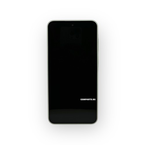 Оригинален Дисплей + Тъч Скрийн + Рамка за Samsung Galaxy A36 5G - Service Pack - Lime Green / Зелен