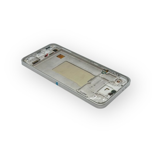Оригинален Дисплей + Тъч Скрийн + Рамка за Samsung Galaxy A36 5G - Service Pack - White/Бял