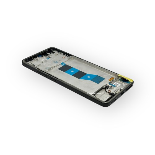 Дисплей + Тъч Скрийн за Xiaomi Redmi Note 14 5G (2025) Tarnish/Черен - Service Pack -