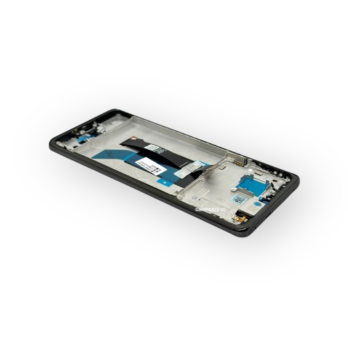 Дисплей + Тъч Скрийн + Рамка за Xiaomi Redmi Note 14 Pro 5G (2025) Black/Черен - Service Pack -