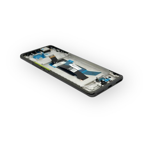 Дисплей + Тъч Скрийн + Рамка за Xiaomi Redmi Note 14 Pro 5G (2025) Black/Черен - Service Pack -