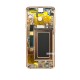 Оригинален Дисплей + Тъч Скрийн + Рамка за Samsung Galaxy S9 Plus - Service Pack - Gold/Златист