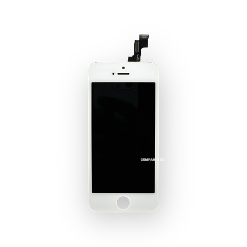 Дисплей + Тъч скрийн за iPhone 5S/ SE 1st - White/Бял