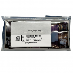 Оригинален Дисплей + Тъч Скрийн + Рамка за Samsung Galaxy S22 Ultra - Service Pack - Burgundy/Лилав