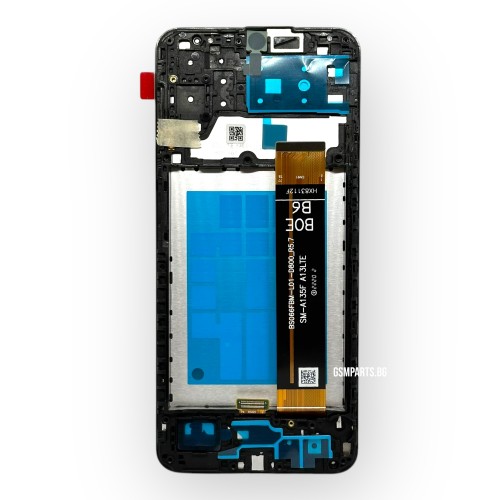 Дисплей + Тъч Скрийн + Рамка за Samsung Galaxy A13 4G - (SM-A135) - Service Pack Box -