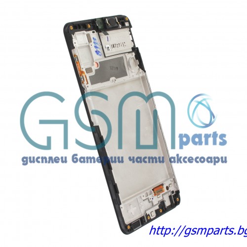 Оригинален Дисплей + Тъч Скрийн + Рамка за Samsung Galaxy A22 4G - service pack -