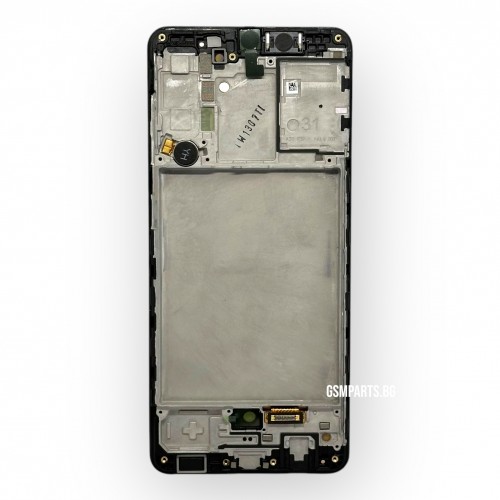 Оригинален Дисплей + Тъч Скрийн + Рамка за Samsung Galaxy A31 - Service Pack -