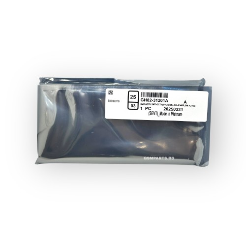 Оригинален Дисплей + Тъч Скрийн + Рамка за Samsung Galaxy A34 5G - Service Pack - Black/Черен