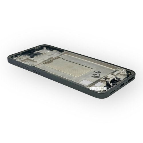 Среден борд / Средна рамка за Samsung Galaxy A36 5G - Оригинал - Black/Черен