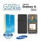 Оригинален Дисплей + Тъч Скрийн + Рамка за Samsung Galaxy A80 - Service Pack - Black/Черен
