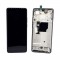 Оригинален Дисплей + Тъч Скрийн + Рамка за Motorola Edge 40 Neo - Service Pack - Black/Черен