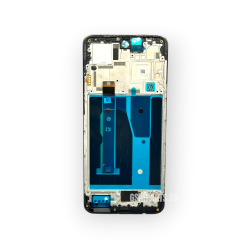 Дисплей + Тъч Скрийн + Рамка за Motorola G84 5G (2023) - Service Pack - Black/Черен