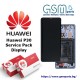 Оригинален Дисплей + Рамка + БАТЕРИЯ За HUAWEI P30 Service Pack (Breathing Crystal Рамка)