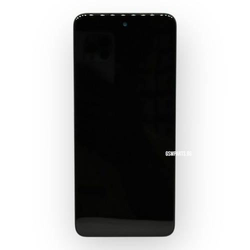 Дисплей + Тъч Скрийн + Рамка за Motorola Moto G54 (2023) - Service Pack - Blue/Син